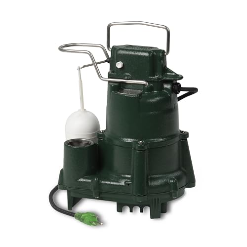 Zoeller M98 Flow-Mate 1/2 HP Cast Iron Sump Pump with LED Plug detail