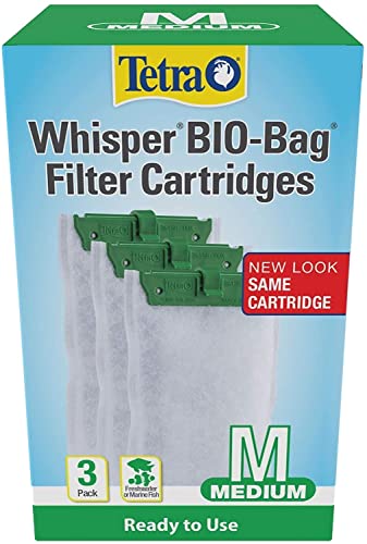 Tetra Whisper Bio-Bag Medium Filter Cartridges for Aquariums, 3-Pack, Fits 5-10 Gal detail