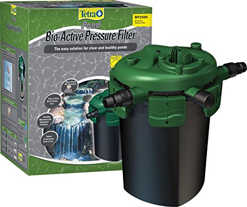 TetraPond Bio-Active Pressure Filter for Ponds Up to 2500 Gallons detail