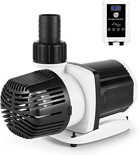 Premium Quiet Orlushy DC-5000 Silent Swirl Controllable DC aquarium Pump 40W 1320GPH-marine wavemaker return pump with sine wave Controller for salt/Freshwater coral reef fish tank sump Circulation - High-Efficiency Aquarium Filter detail