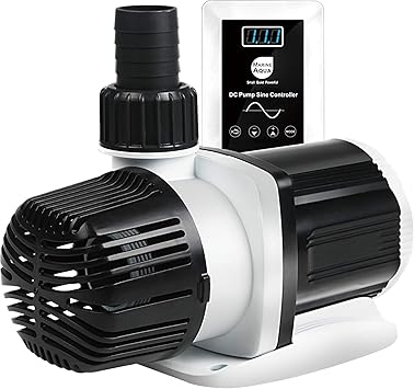 Premium Quiet Orlushy dc-9000 Silent Swirl Controllable DC aquarium Pump 60W 2377GPH marine wavemaker 24V return pump with sine wave Controller for salt/Freshwater fish reef tank sump Circulation - High-Efficiency Aquarium Filter