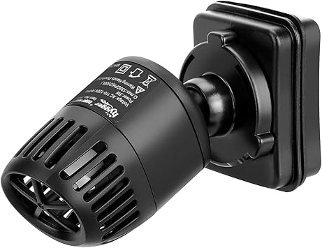 Premium Quiet hygger Mini Wave Maker for 15-40 Gallon Aquarium with Magnetic Mount Quiet Powerhead for Saltwater and Freshwater Fish Tank 530 GPH - High-Efficiency Aquarium Filter