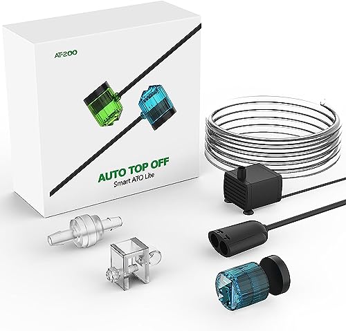 Premium Quiet Auto Top Off for Saltwater Aquarium Water ATO System for Both Reef and Fresh Tank - Blue - High-Efficiency Aquarium Filter detail