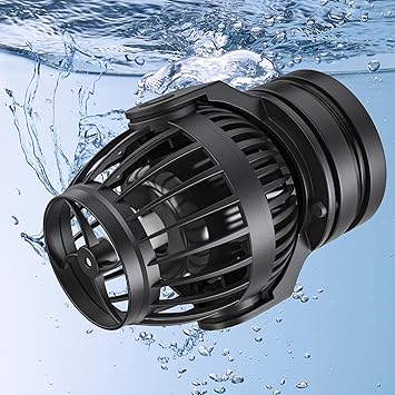 Premium Quiet Uniclife 2100 GPH Aquarium Wave Maker for 60-120 Gallon Fish Tanks Adjustable Circulation Pump with Controller and Magnet Mount for Marine Freshwater Aquarium Circulation Pond - High-Efficiency Aquarium Filter
