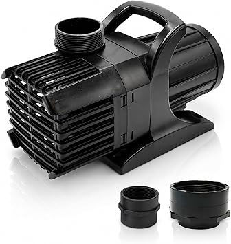 Premium Quiet Aqua Pulse Submersible Pond Pump, 6,100 GPH, 33 ft Cord - High-Efficiency Aquarium Filter