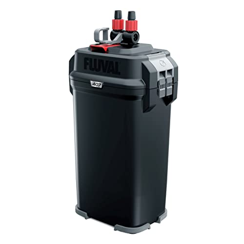 Fluval 407 Performance Canister Filter – Ultra-Quiet, Energy-Efficient, for Aquariums Up to 100 Gallons detail