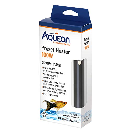 Aqueon Preset Aquarium Heater 100W for Up to 30 Gallons detail